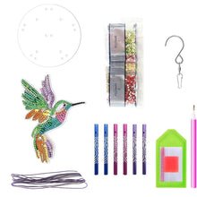 Carica l&#39;immagine nel visualizzatore di Gallery, Ciondolo Diamond Painting con Colibrì