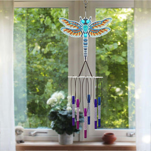 Ciondolo Diamond Painting con Libellula