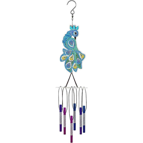 Carillon Diamond Painting con Pavone