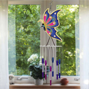 Ciondolo Diamond Painting con Design di Farfalla