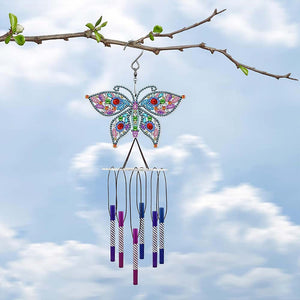 Ciondolo Diamond Painting Farfalla
