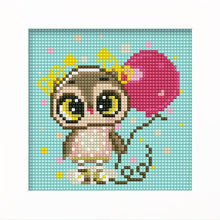 Carica l'immagine nel visualizzatore di Gallery, Kit Diamond Painting 5D per Bambini - Gufo con Cornice Fotografica