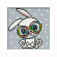 Carica l'immagine nel visualizzatore di Gallery, Kit Diamond Painting 5D per Bambini - Coniglio con Cornice Fotografica