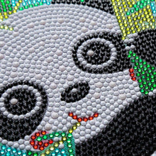 Carica l'immagine nel visualizzatore di Gallery, Kit Diamond Painting 5D per Bambini - Panda con Cornice Fotografica