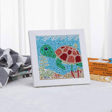 Carica l'immagine nel visualizzatore di Gallery, Diamond Painting Tartaruga con Cornice Foto