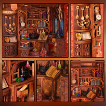 Carica l&#39;immagine nel visualizzatore di Gallery, Book Nook - La Magia del Caminetto