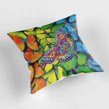 Carica l'immagine nel visualizzatore di Gallery, Fodera per Cuscino Diamond Painting 5D 30x30 cm Farfalla