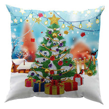Carica l'immagine nel visualizzatore di Gallery, Fodera per Cuscino Diamond Painting 5D 30x30 cm Albero di Natale