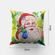 Carica l'immagine nel visualizzatore di Gallery, Fodera per Cuscino Diamond Painting 5D 30x30 cm Babbo Natale