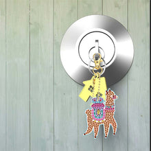 Carica l'immagine nel visualizzatore di Gallery, Portachiavi Diamond Painting 5D Lama 5 Pezzi