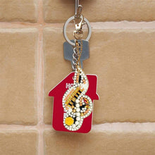 Carica l'immagine nel visualizzatore di Gallery, Portachiavi Diamond Painting 5D Melodia 5 Pezzi