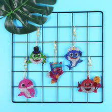 Carica l'immagine nel visualizzatore di Gallery, Portachiavi Diamond Painting 5D con Animali Sottomarini 5 Pezzi