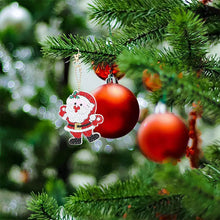 Carica l'immagine nel visualizzatore di Gallery, Portachiavi Diamond Painting 5D Natale 5 Pezzi - 2