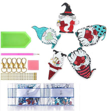 Carica l'immagine nel visualizzatore di Gallery, Portachiavi Diamond Painting 5D Nani Set 2