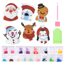 Carica l'immagine nel visualizzatore di Gallery, Set di Adesivi Diamond Painting 3 Natale per Bambini