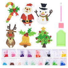 Carica l'immagine nel visualizzatore di Gallery, Set di Adesivi Natalizi Diamond Painting per Bambini