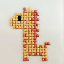 Carica l'immagine nel visualizzatore di Gallery, Set di Adesivi Diamond Painting con Animali per Bambini