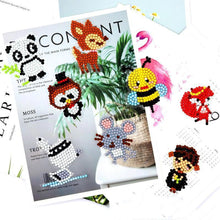 Carica l'immagine nel visualizzatore di Gallery, Set di Adesivi Diamond Painting Animali per Bambini