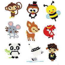 Carica l'immagine nel visualizzatore di Gallery, Set di Adesivi Diamond Painting Animali per Bambini