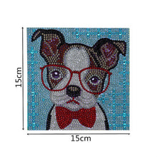 Carica l'immagine nel visualizzatore di Gallery, Kit Diamond Painting 5D per Bambini - Cane con Cornice Fotografica
