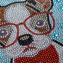 Carica l'immagine nel visualizzatore di Gallery, Kit Diamond Painting 5D per Bambini - Cane con Cornice Fotografica