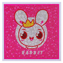 Carica l'immagine nel visualizzatore di Gallery, Diamond Painting Coniglio con Cornice per Bambini