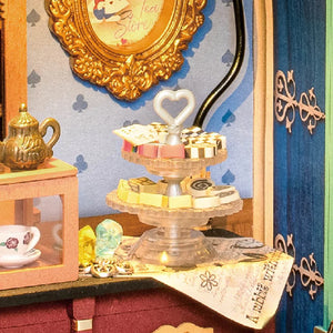 Casa in miniatura 3D - La Sala da Tè di Alice