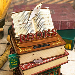 Casa in Miniatura 3D - Libreria del Tempo