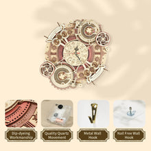 Carica l&#39;immagine nel visualizzatore di Gallery, Puzzle 3D - Orologio da parete dello zodiaco