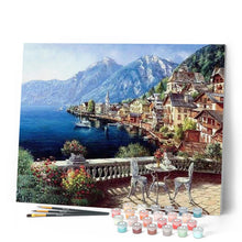 Carica l'immagine nel visualizzatore di Gallery, Dipingere con i numeri - Meraviglioso Mare E Montagne Figured'Art