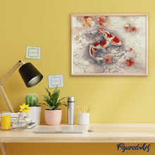 Carica l'immagine nel visualizzatore di Gallery, Dipingere con i numeri - Carpe Koi