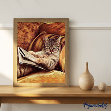 Carica l'immagine nel visualizzatore di Gallery, Dipingere con i numeri - Non Scherzare Con Questo Gatto