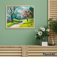 Carica l'immagine nel visualizzatore di Gallery, Dipingere con i numeri - Passeggiata Durante La Stagione Primaverile