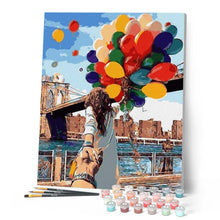 Carica l'immagine nel visualizzatore di Gallery, Dipingere con i numeri - Palloncini Colorati Figured'Art