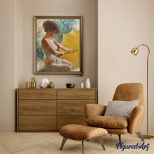 Carica l'immagine nel visualizzatore di Gallery, Dipingere con i numeri - Donna Sensuale Con L'Ombrello