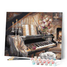 Carica l'immagine nel visualizzatore di Gallery, Dipingere con i numeri - Pianoforte Figured'Art