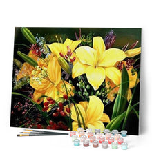 Carica l'immagine nel visualizzatore di Gallery, Dipingere con i numeri - Clivia Gialla Figured'Art