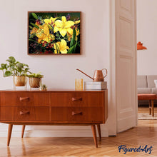Carica l'immagine nel visualizzatore di Gallery, Dipingere con i numeri - Clivia Gialla
