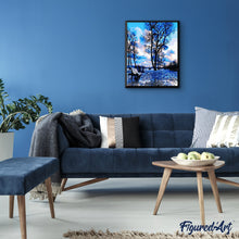 Carica l'immagine nel visualizzatore di Gallery, Dipingere con i numeri - Riflessione Di Albero