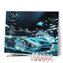 Carica l'immagine nel visualizzatore di Gallery, Dipingere con i numeri - Automobile Sportiva Astratta Figured'Art