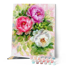 Carica l'immagine nel visualizzatore di Gallery, Dipingere con i numeri - Tre Fiori Figured'Art