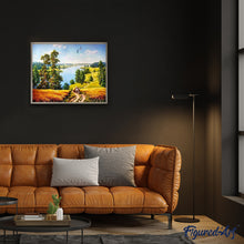 Carica l'immagine nel visualizzatore di Gallery, Dipingere con i numeri - Campagna E Fiume