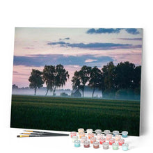 Carica l'immagine nel visualizzatore di Gallery, Dipingere con i numeri - Alberi Nella Nebbia Figured'Art