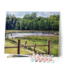 Carica l'immagine nel visualizzatore di Gallery, Dipingere con i numeri - Cascate Sul Fiume Figured'Art