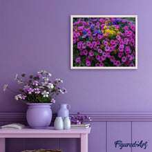 Carica l'immagine nel visualizzatore di Gallery, Dipingere con i numeri - Fiori Che Sbocciano Viola