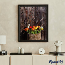 Carica l'immagine nel visualizzatore di Gallery, Dipingere con i numeri - Barile Di Fiori