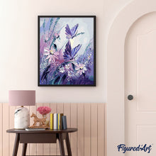 Carica l'immagine nel visualizzatore di Gallery, Dipingere con i numeri - Fiori E Farfalle