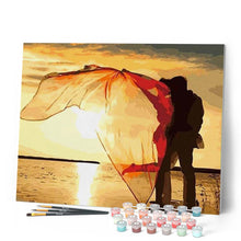 Carica l'immagine nel visualizzatore di Gallery, Dipingere con i numeri - Amore Romantico Vicino Al Mare Figured'Art