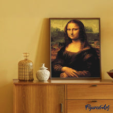Carica l'immagine nel visualizzatore di Gallery, Dipingere con i numeri - Da Vinci Monna Lisa La Gioconda