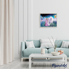 Carica l'immagine nel visualizzatore di Gallery, Dipingere con i numeri - Unicorno Magico